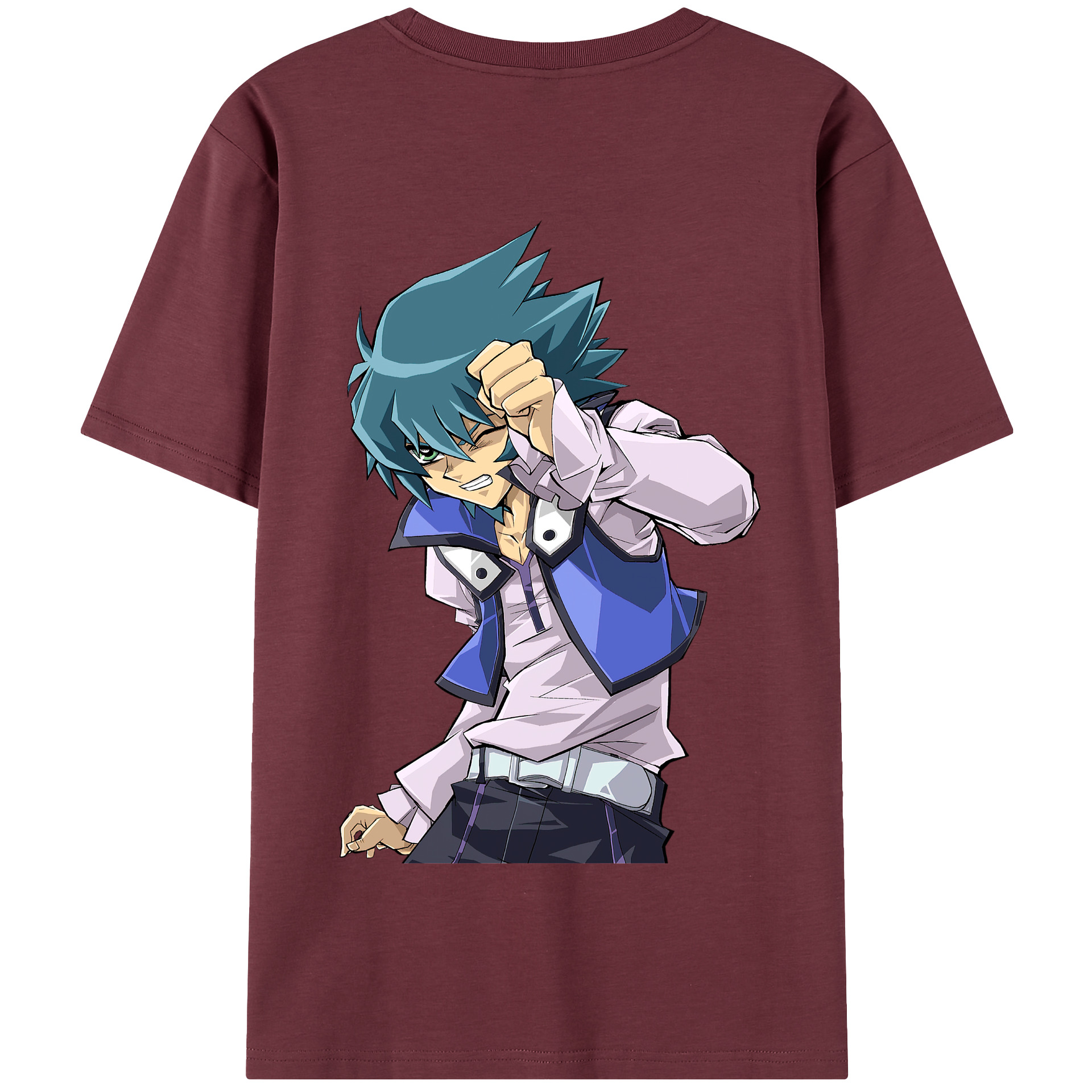 （画像用） 遊☆戯☆王 Yu-Gi-Oh! 綿100％半袖Tシャツ（背面プリント）